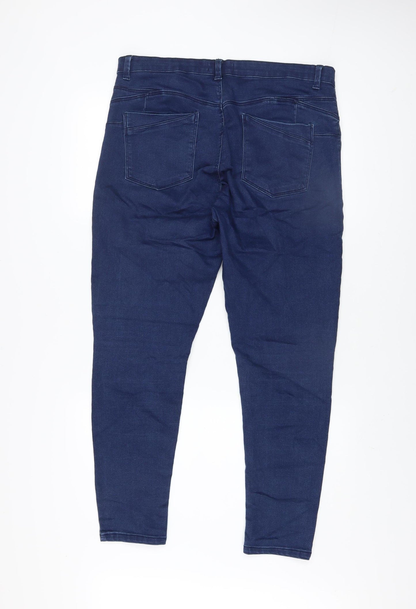 Denim Co. Women's Blue Skinny Jeans Size 18 Stretch Denim