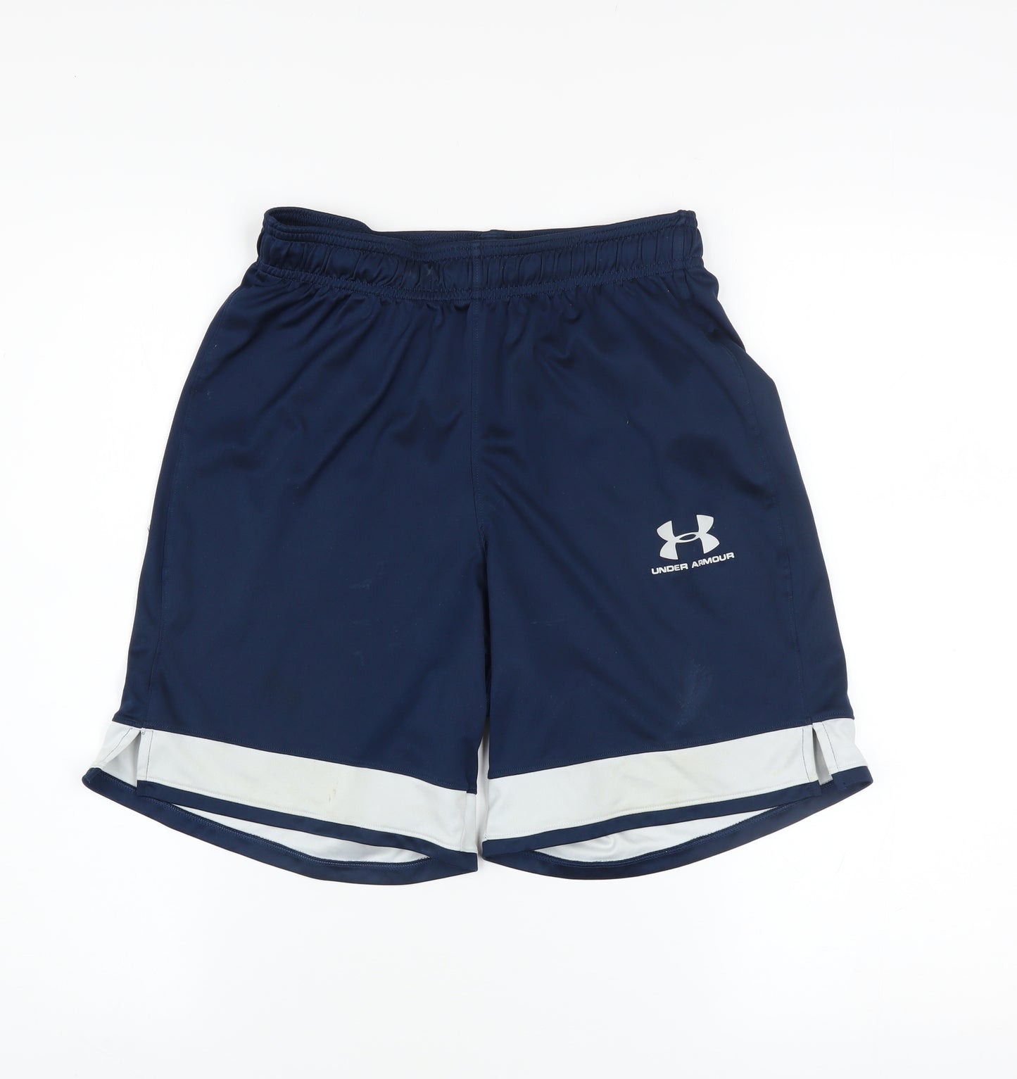 Under Armour Men’s Blue HeatGear Athletic Shorts Size S Moisture Wicking