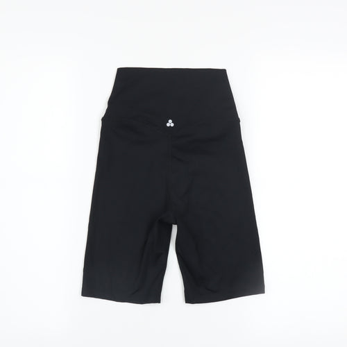 Dunnes Stores Women's Black XS Biker Style Activewear Shorts