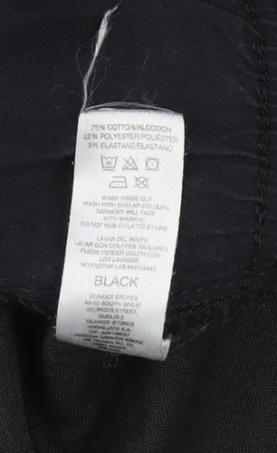 Savida Women’s Black High Rise Skinny Jeans Size 16 Stretch Denim