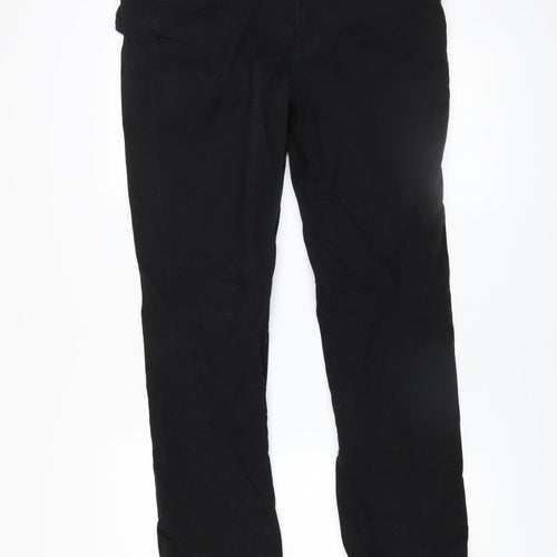 Tom Becker Men's Black Cotton Chino Trousers Size 36 Regular