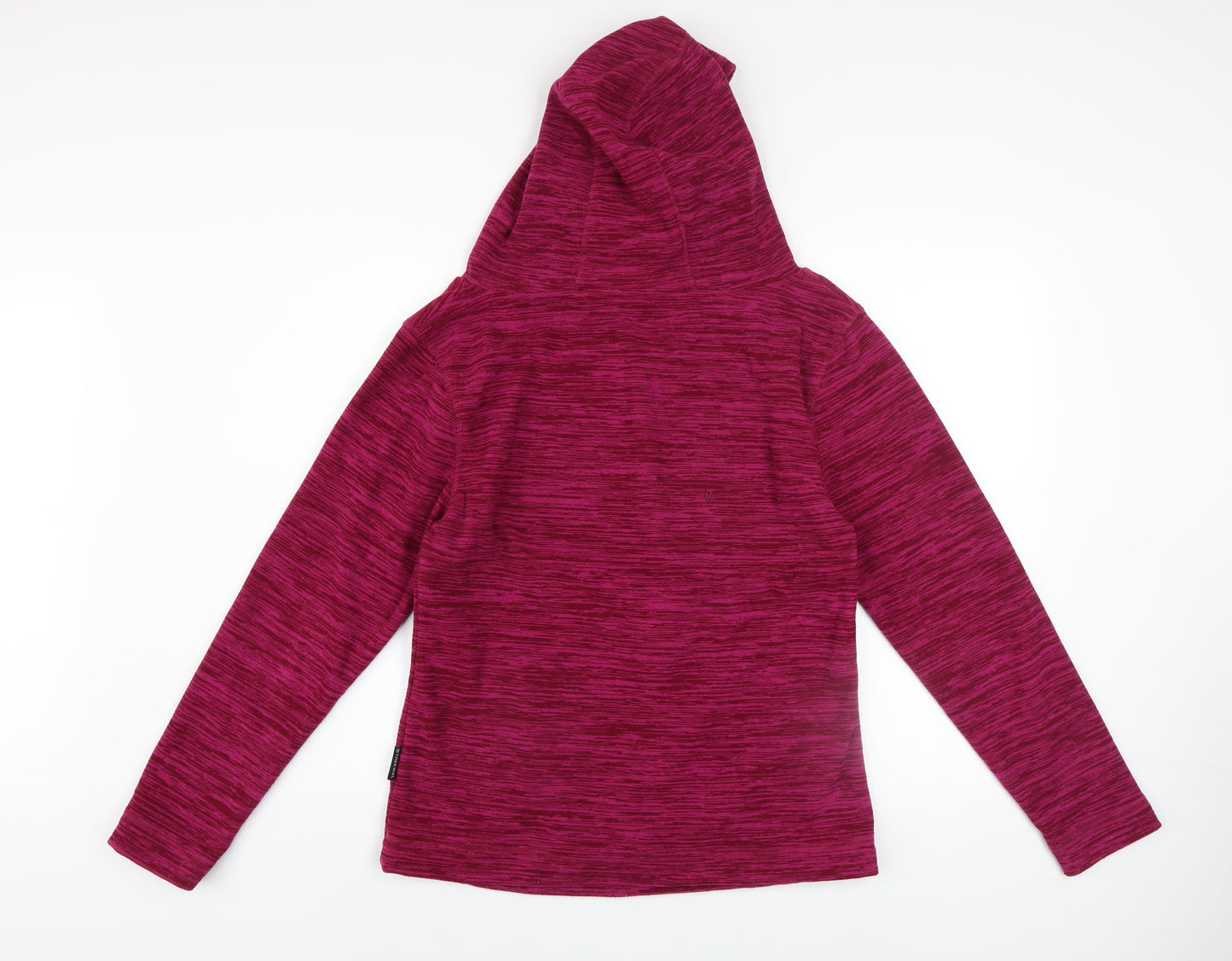 Portwest Womens Pink Pullover Hoodie Size 8 Fleece Hooded Sweatshirt