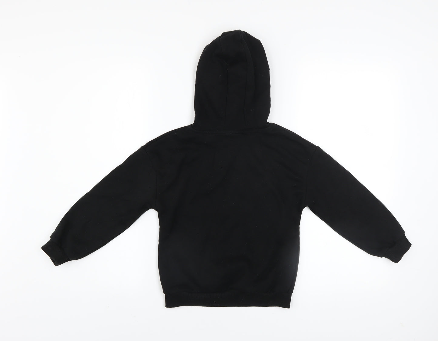 PlayStation Boys Black Pullover Hoodie 6-7 Years Cotton Fleece Graphic