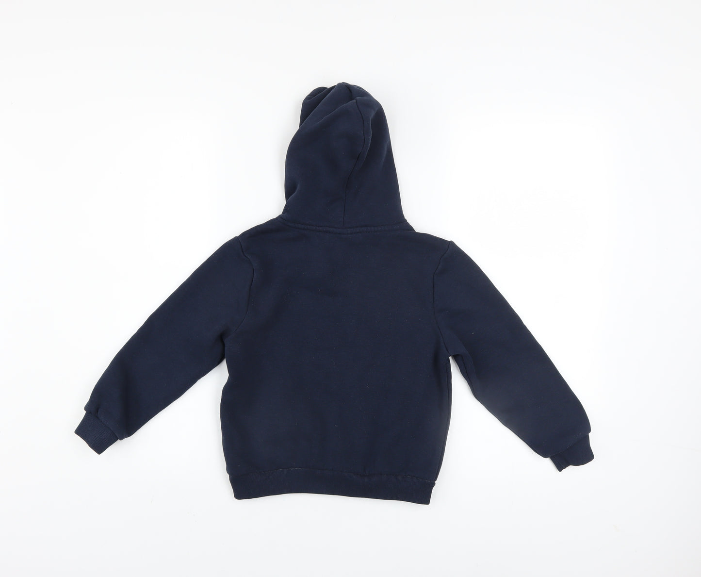 Lacoste Boys Blue Slim Fit Pullover Hoodie 6 Years Logo Fleece Sweatshirt