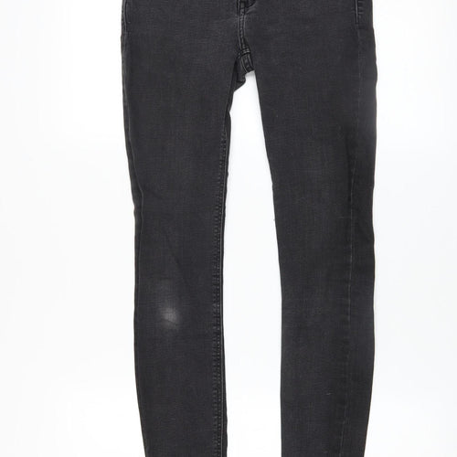 Mango Women’s Black Skinny Stretch Denim Jeans Size 8