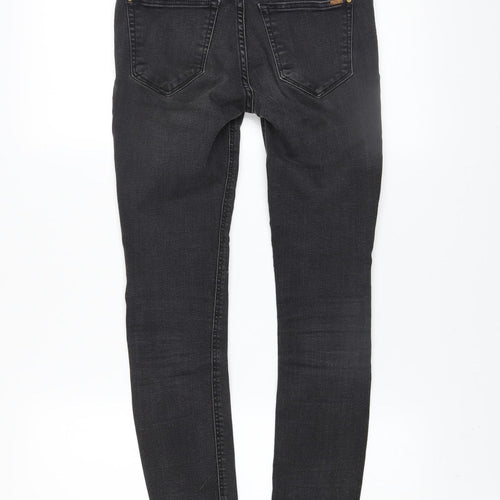 Mango Women’s Black Skinny Stretch Denim Jeans Size 8