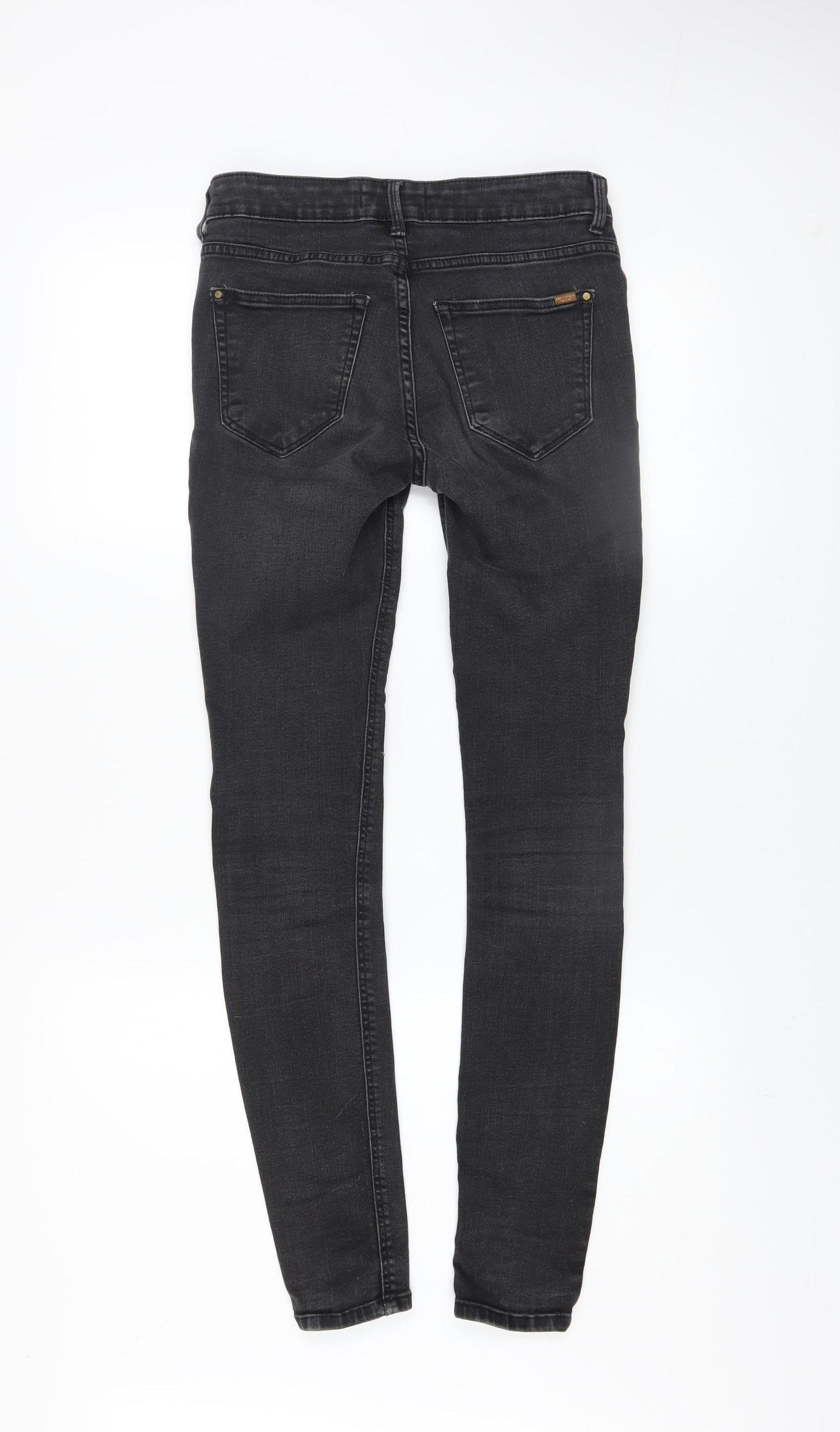 Mango Women’s Black Skinny Stretch Denim Jeans Size 8