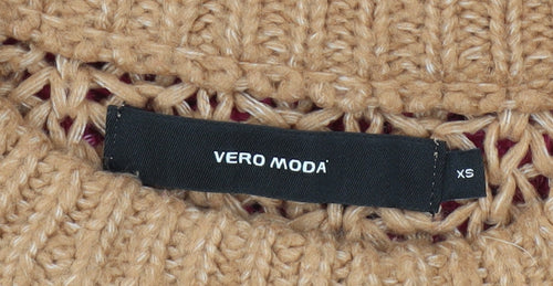 Vero Moda Women’s Multicoloured Chunky-Knit Pullover Jumper XS