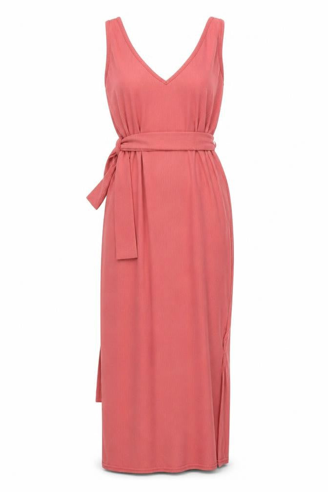 Missguided Women Pink Maternity Bodycon Midi Dress Size 8