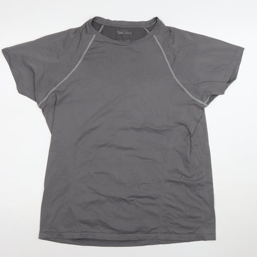 ASOS 4505 Men's Grey Short Sleeve Athletic T-Shirt Size L