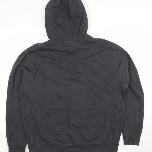 Nike Womens Black Large Pullover Hoodie with Logo