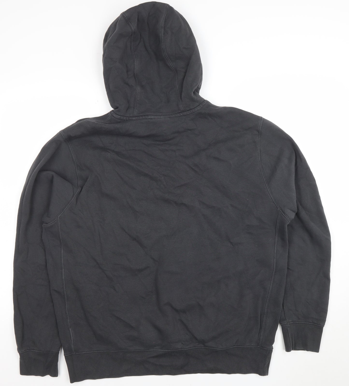 Nike Womens Black Large Pullover Hoodie with Logo
