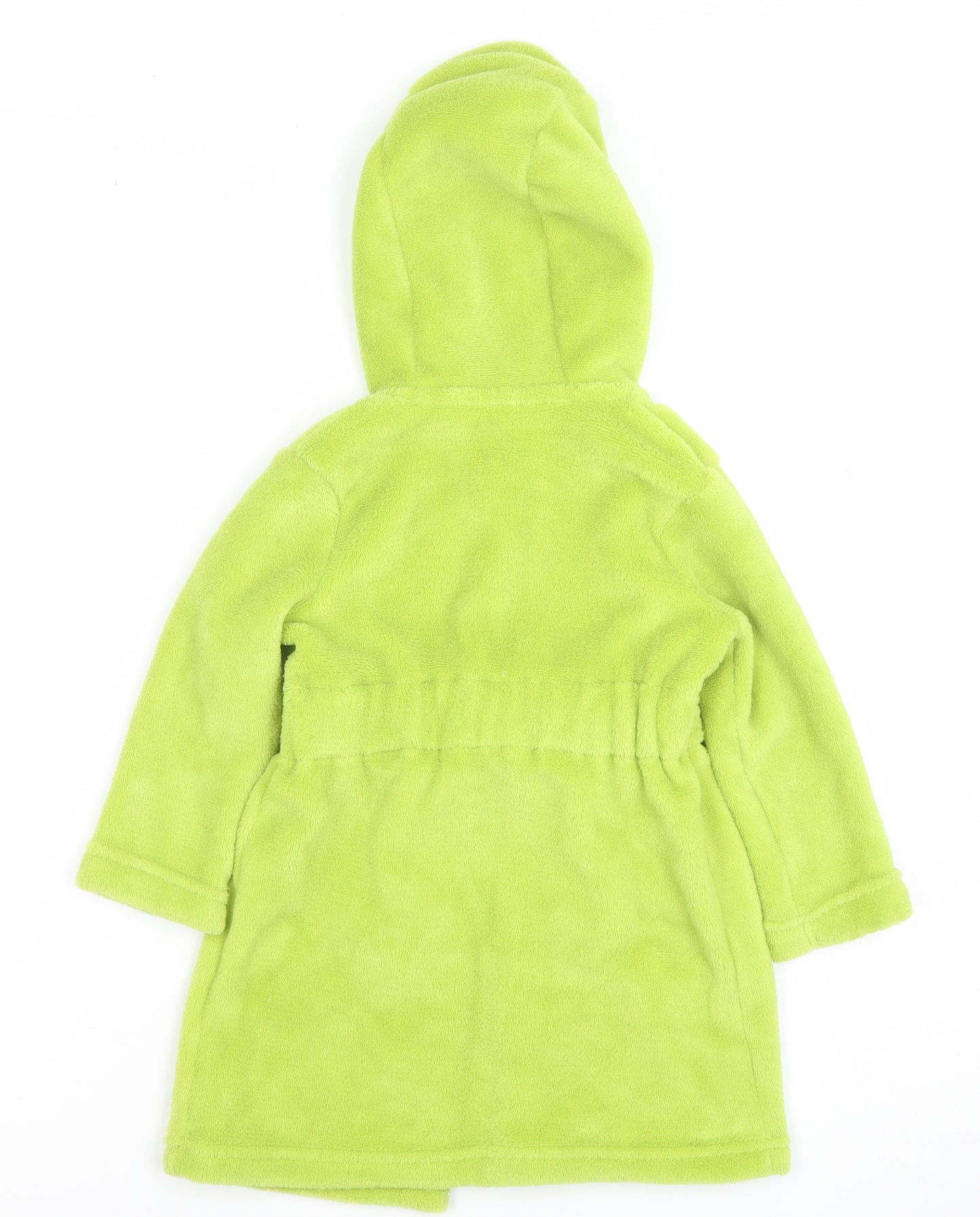 George Green Grinch Hooded Fleece Baby Robe 12-18 Months Winter Nightwear
