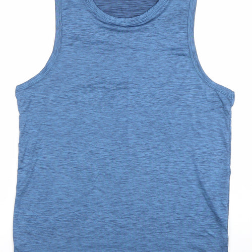 Dunnes Stores Men's Blue XS Athletic Tank Top Quick Dry Activewear