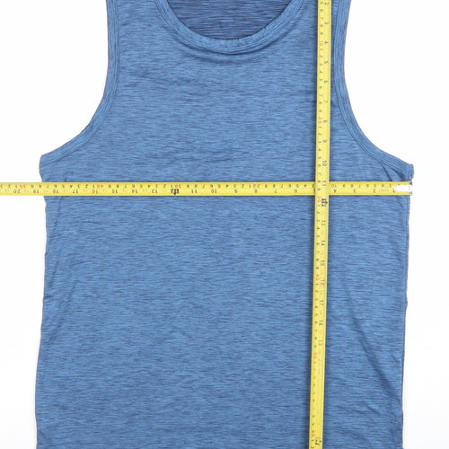Dunnes Stores Men's Blue XS Athletic Tank Top Quick Dry Activewear