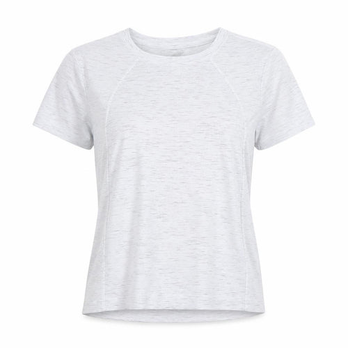 Avia Womens White Short Sleeve Activewear T-Shirt Size M