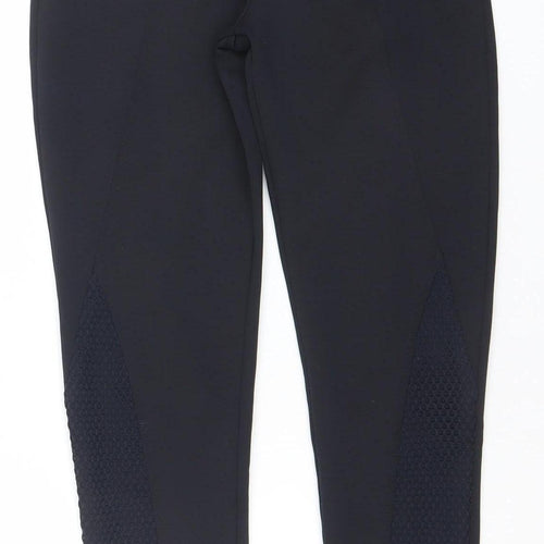 Zara Basic Women Black Size 6 Jegging Style Skinny Zip Trousers