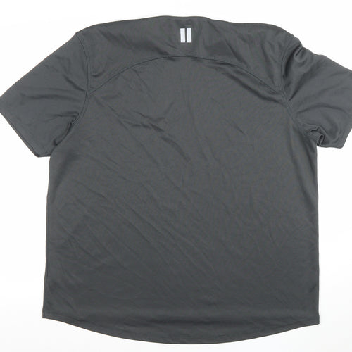 Dunnes Stores Men's Grey XL Regular Fit Active T-Shirt