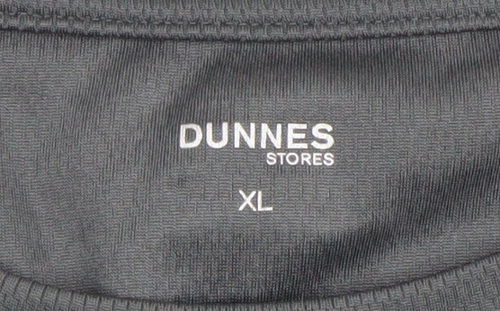 Dunnes Stores Men's Grey XL Regular Fit Active T-Shirt