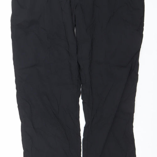 Chervo Mens Black Lightweight Polyamide Sports Trousers Size 48