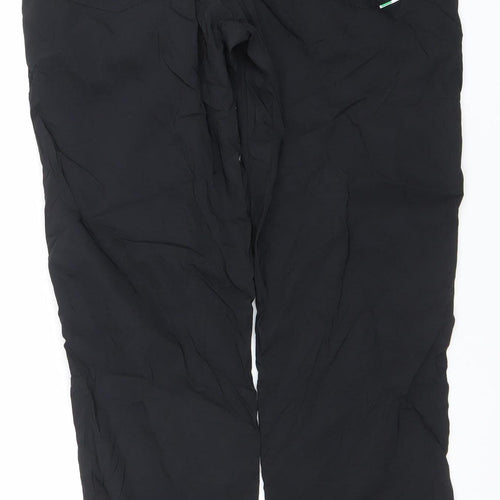 Chervo Mens Black Lightweight Polyamide Sports Trousers Size 48