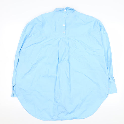 Zara Men Blue XS Regular Fit Long Sleeve Dress Shirt