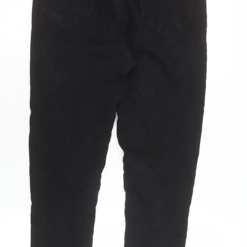 Dorothy Perkins Women’s Black Skinny Jeans Size 10R Stretch Denim