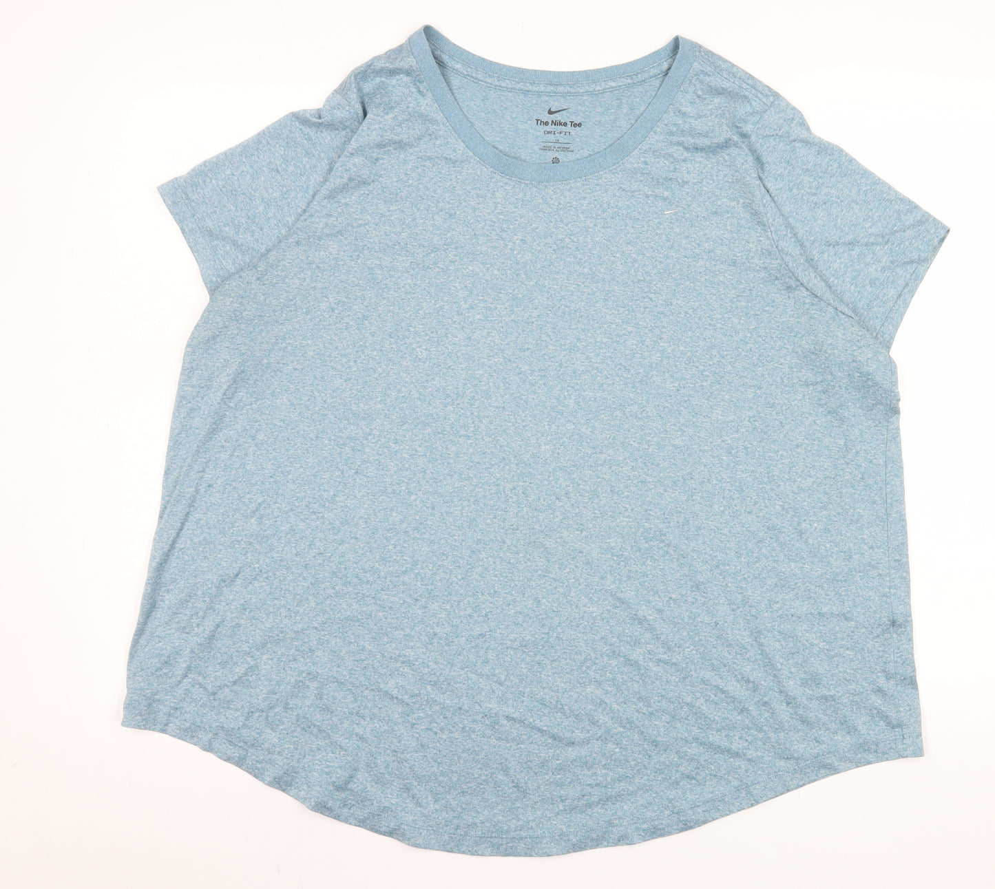 Nike Men's Blue Dri-FIT Crew Neck Short Sleeve T-Shirt XL