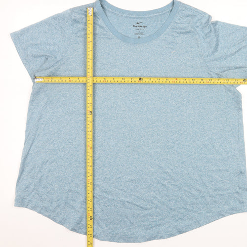 Nike Men's Blue Dri-FIT Crew Neck Short Sleeve T-Shirt XL