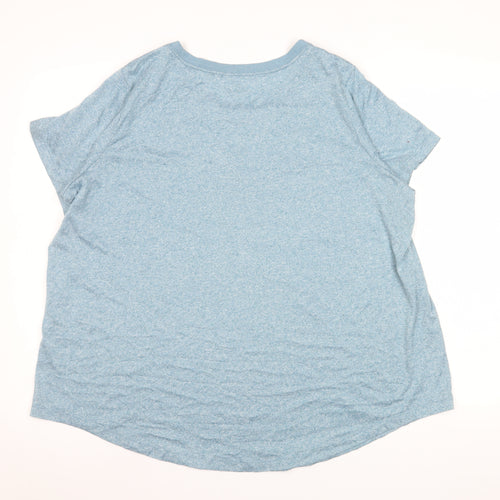 Nike Men's Blue Dri-FIT Crew Neck Short Sleeve T-Shirt XL