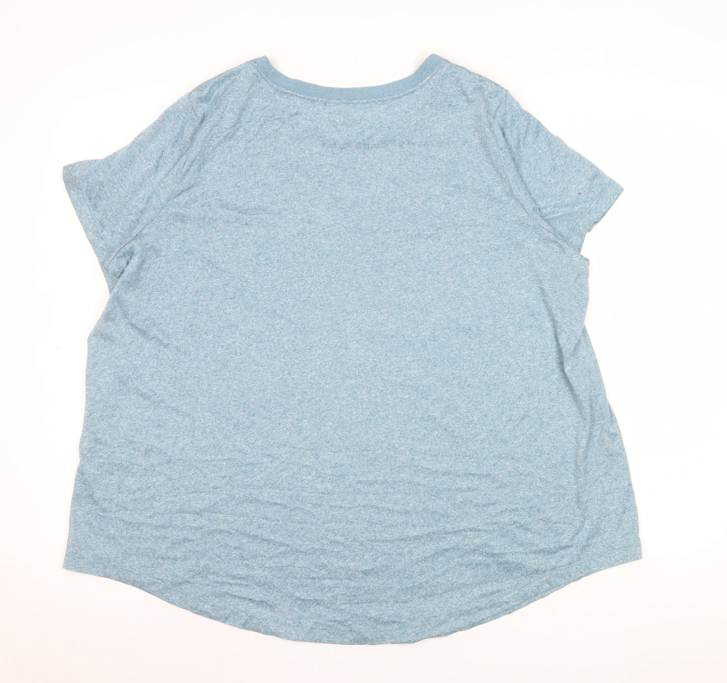 Nike Men's Blue Dri-FIT Crew Neck Short Sleeve T-Shirt XL