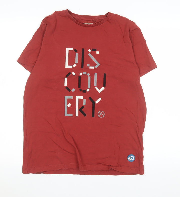 Craghoppers Discovery Adventures Red Graphic Men's M T-Shirt