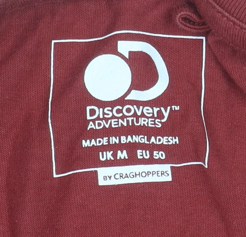 Craghoppers Discovery Adventures Red Graphic Men's M T-Shirt