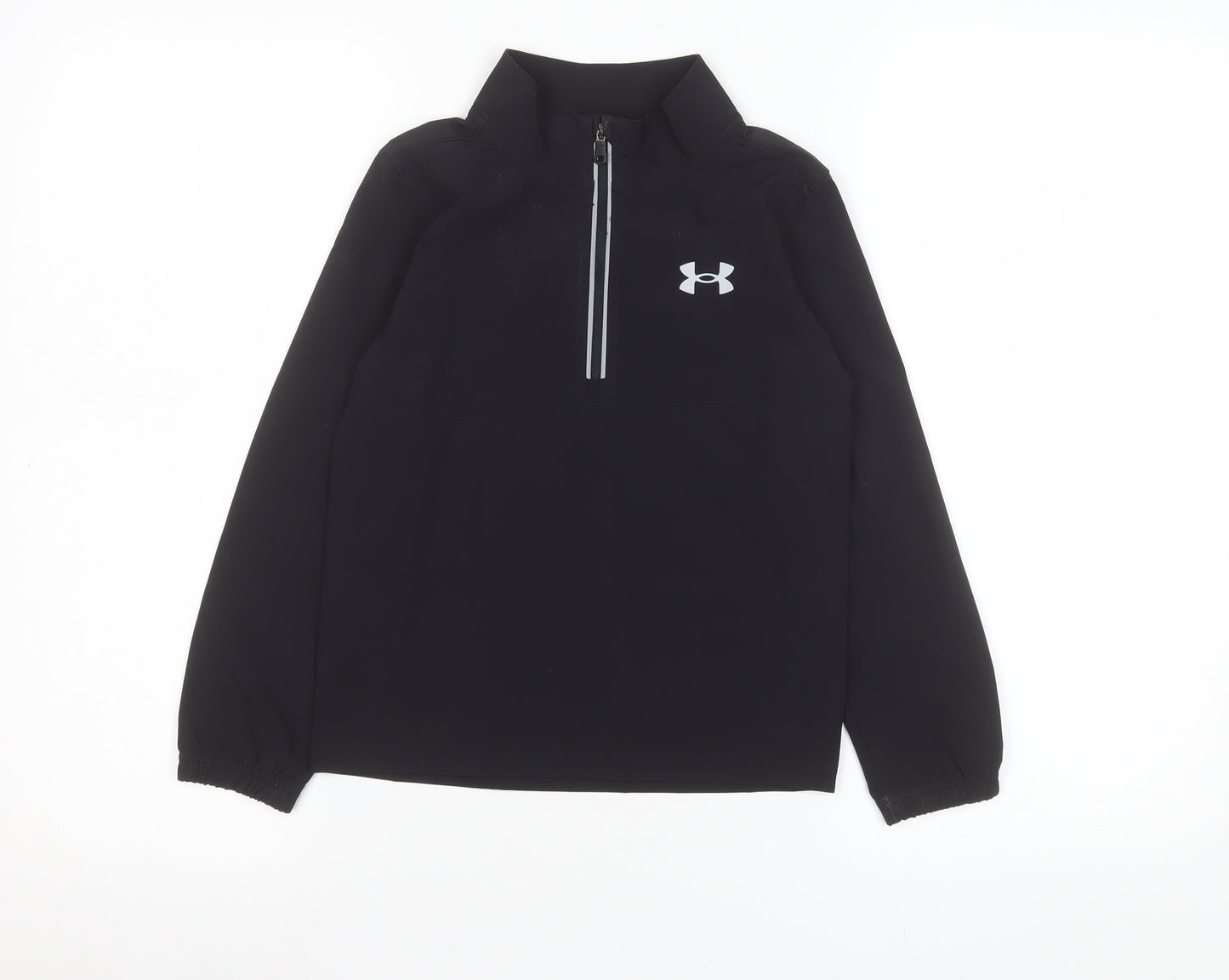 Under Armour Boys Black 5-6 Years Sports 1/4 Zip Track Jacket
