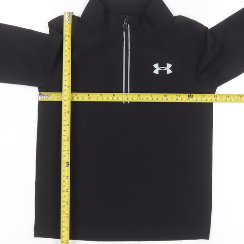 Under Armour Boys Black 5-6 Years Sports 1/4 Zip Track Jacket