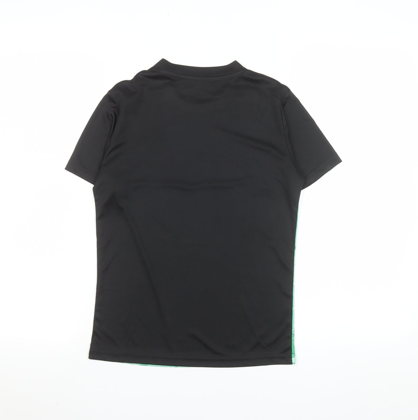 Football Camp FAI Boys Green Short Sleeve Athletic T-Shirt Size S