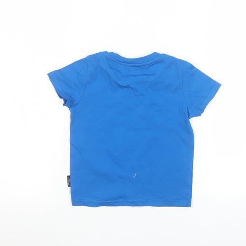 Ben Sherman Unisex Baby Blue Graphic Print Cotton T-Shirt 18-24 Months