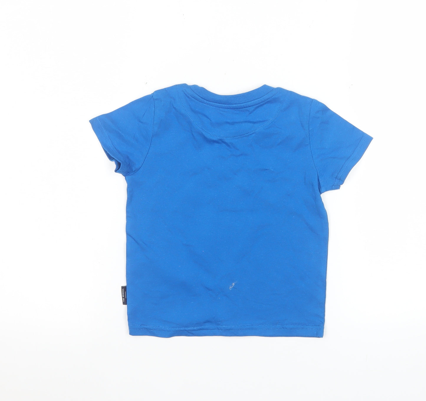 Ben Sherman Unisex Baby Blue Graphic Print Cotton T-Shirt 18-24 Months