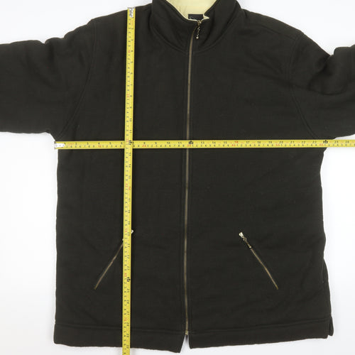 Mamut Sport Men's Black Size 42 Cotton Blend Full Zip Jacket