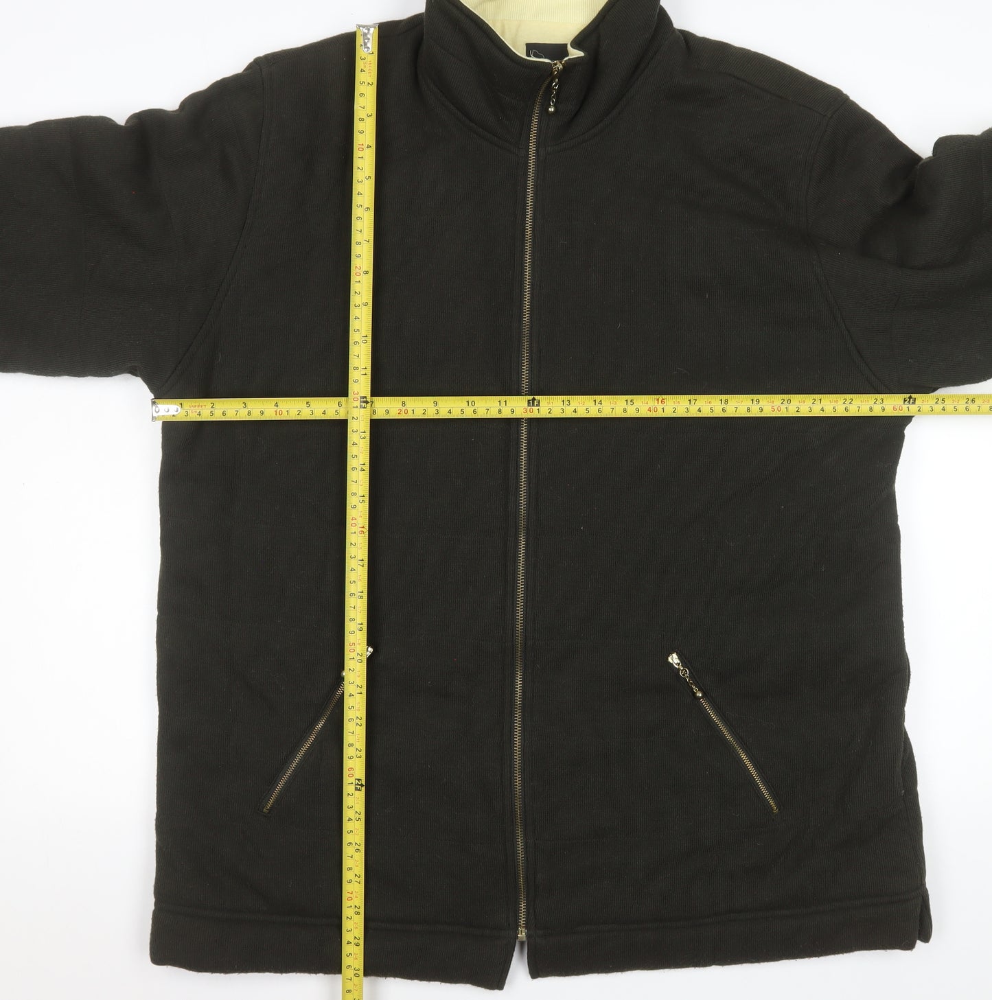 Mamut Sport Men's Black Size 42 Cotton Blend Full Zip Jacket