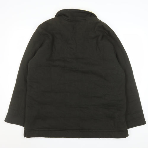 Mamut Sport Men's Black Size 42 Cotton Blend Full Zip Jacket