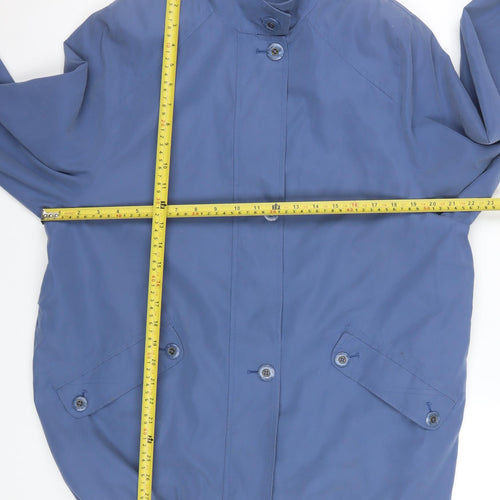 Marks and Spencer Women Blue Petite Size 12 Parka Jacket