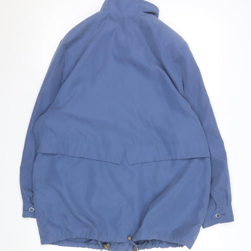 Marks and Spencer Women Blue Petite Size 12 Parka Jacket
