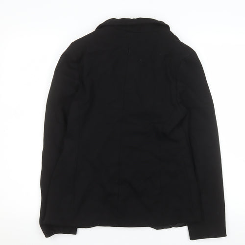 Primark Women’s Black Single-Breasted Blazer UK 10 Classic Fit
