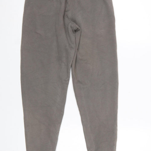 Puma Womens Grey XS Jogger Trousers with Logo Sports Casual