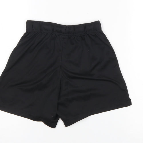 Sondico Boys Black 7-8 Years Athletic Polyester Football Shorts