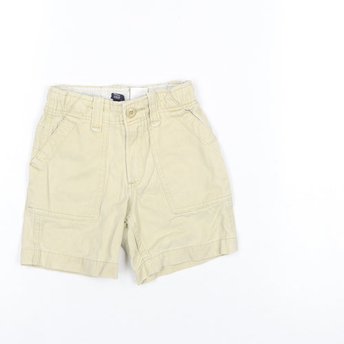 Gap Boys Beige Cargo Shorts 2 Years Twill Cotton Pockets Summer