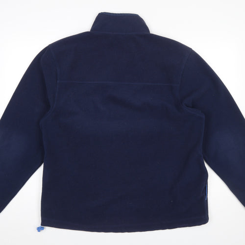 GAP Men's Blue Fleece 1/4 Zip Pullover Sweatshirt Size L