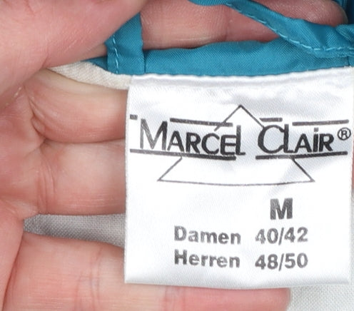 Marcel Clair Men’s Blue Colour Block Windbreaker Jacket M