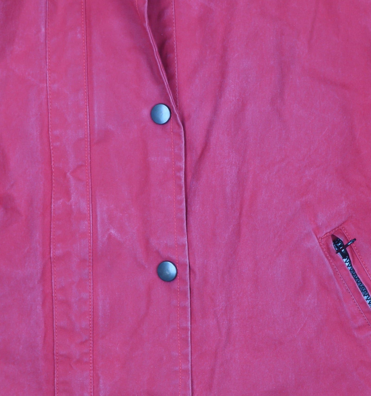 Celtic & Co. Women Red Cotton Hooded Parka Coat Size 12